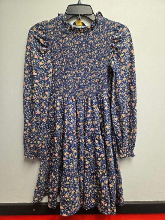 Polo Ralph Lauren Other - Polo Ralph Lauren Girls Floral Smocked Cotton Jersey Dress Size L 12-14 Boho